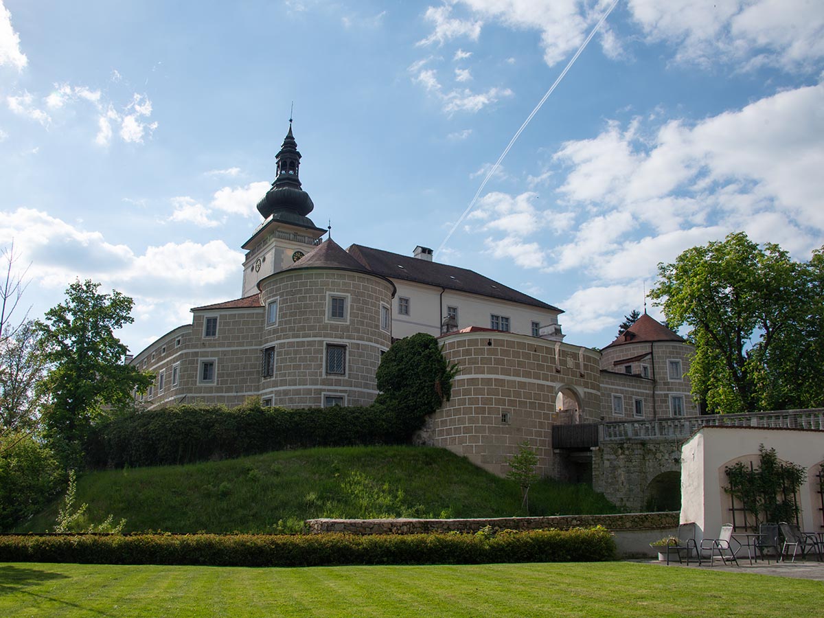 Ansicht vom Park aus